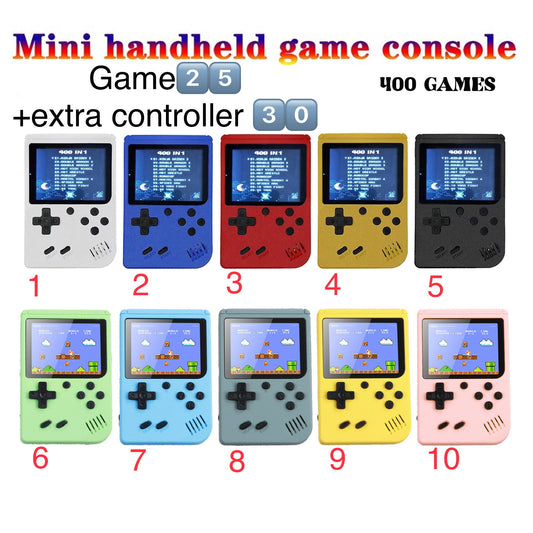 Handheld Gaming Console with 375  build in games. Great gift. Great for travel