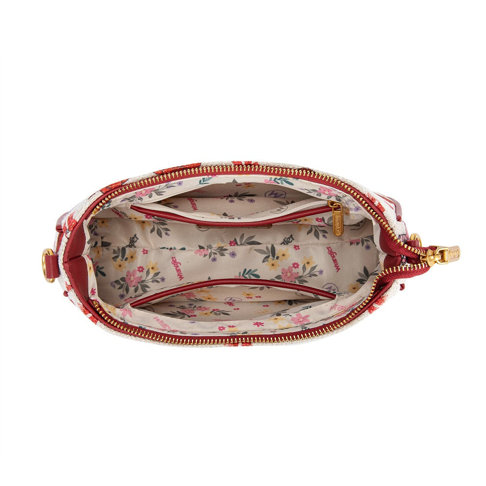 Wrangler Western Print Cowgirl Shoulder Bag - Red