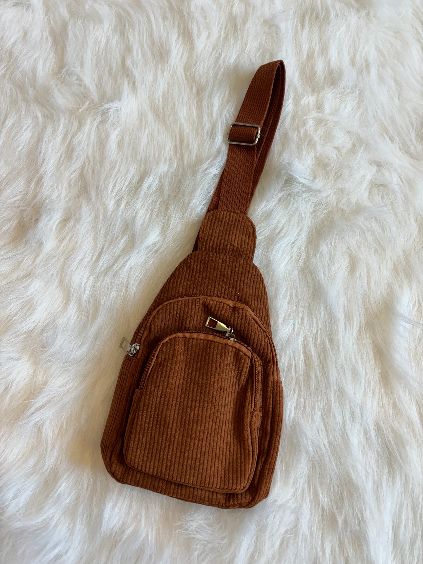 Corduroy Sling Bags – Versatile & Stylish