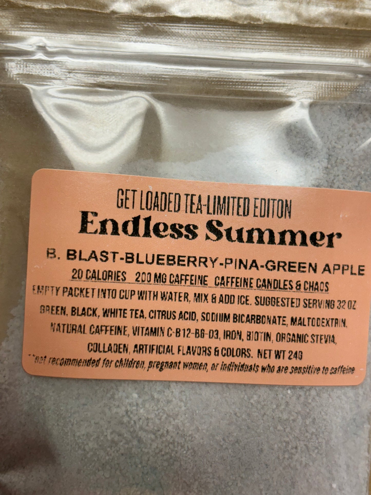 Summer Edition loaded Tea