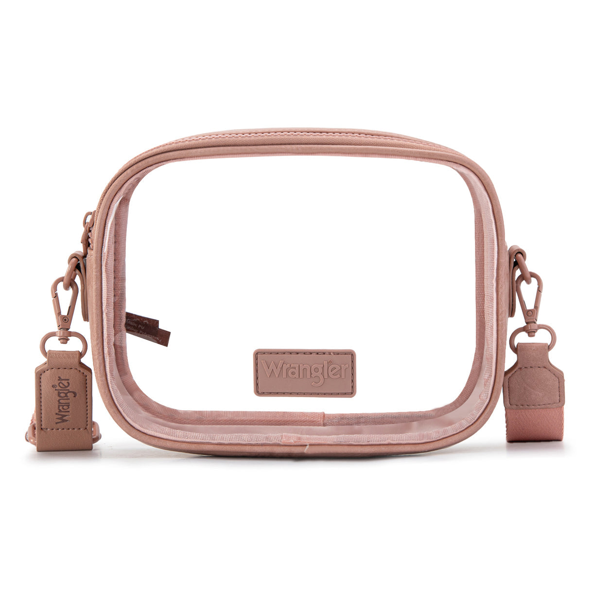 Wrangler Clear Crossbody Bag/Stadium Bag - Pink