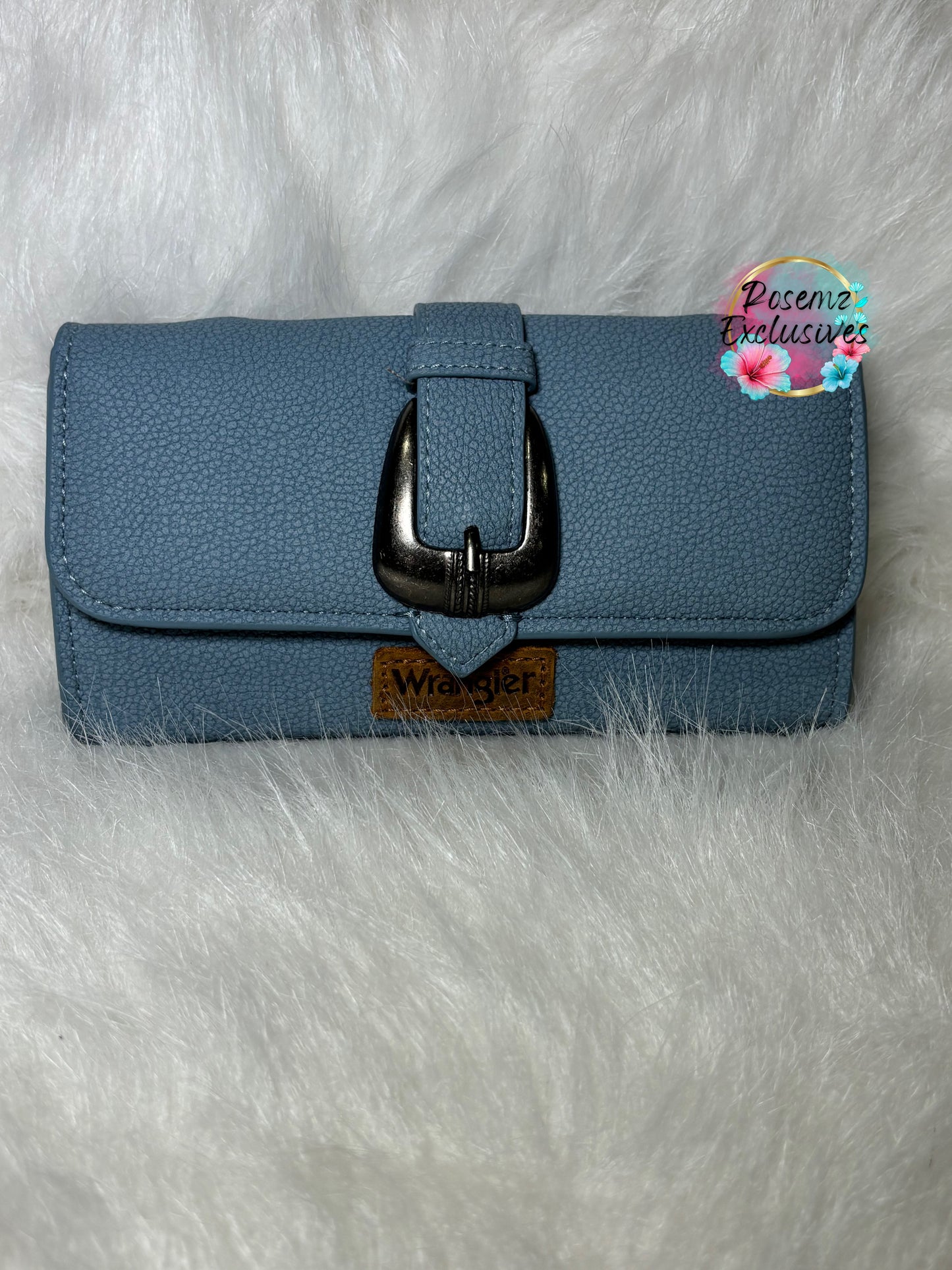 Wrangler Buckle Wallet/Shoulder Bag/Crossbody - Jean