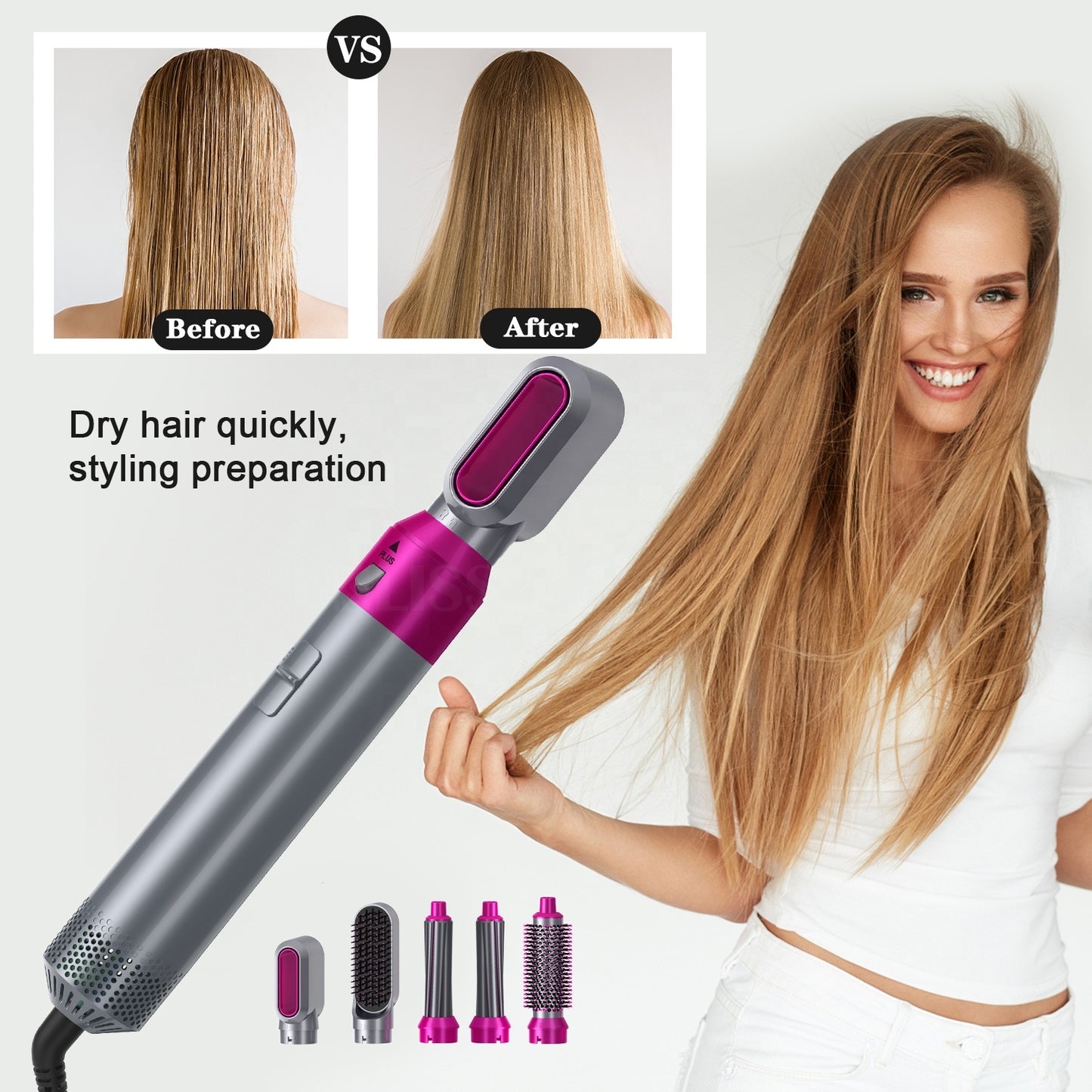 5 in 1 hair styler