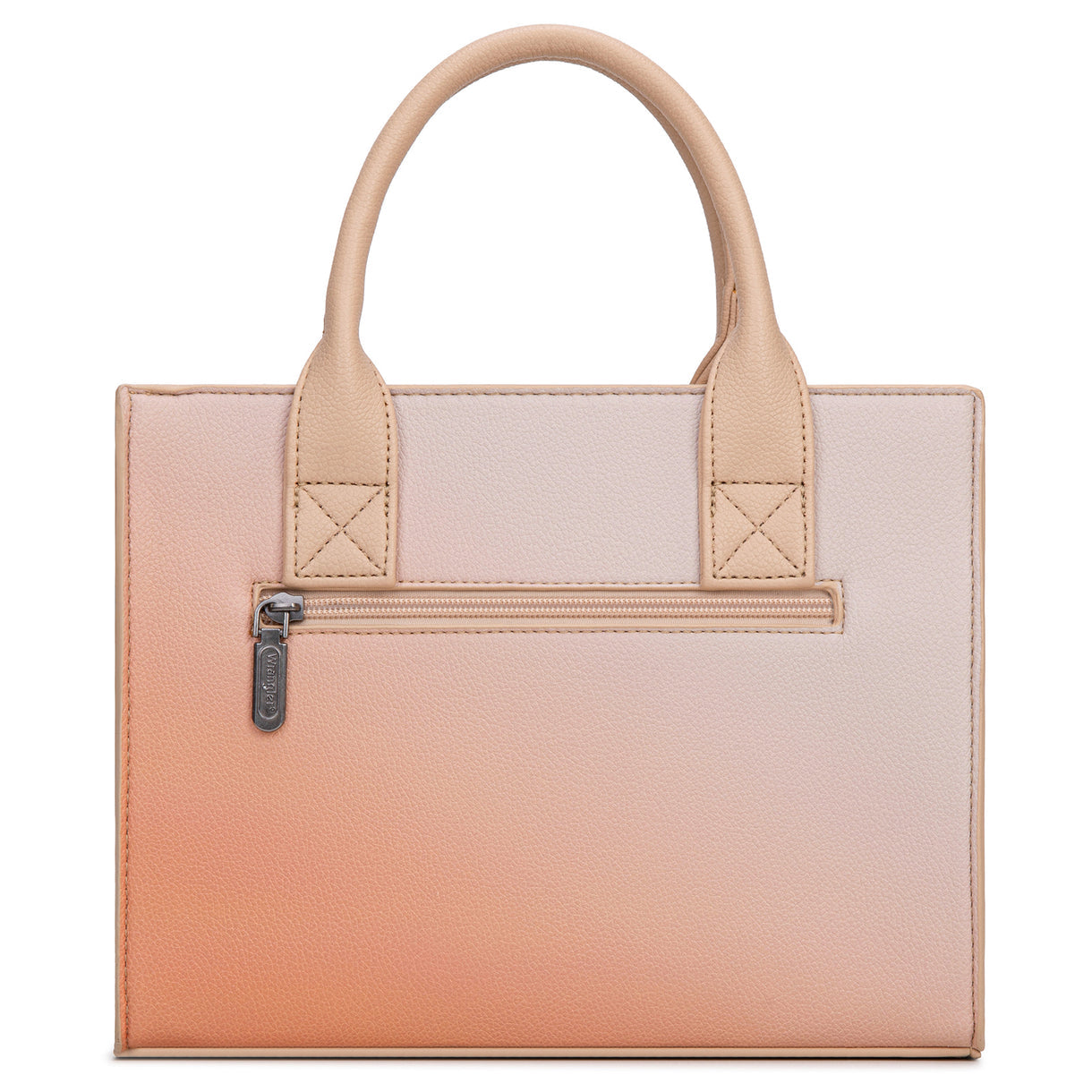 Wrangler Ombre Western Tote/Crossbody - Tan