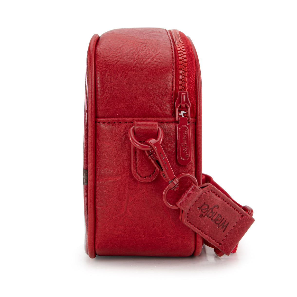 Wrangler Clear Crossbody Bag/Stadium Bag - Red