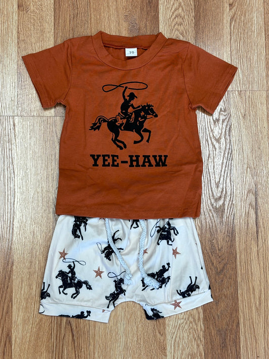 Boys Yee-Haw Two Pc Outfit