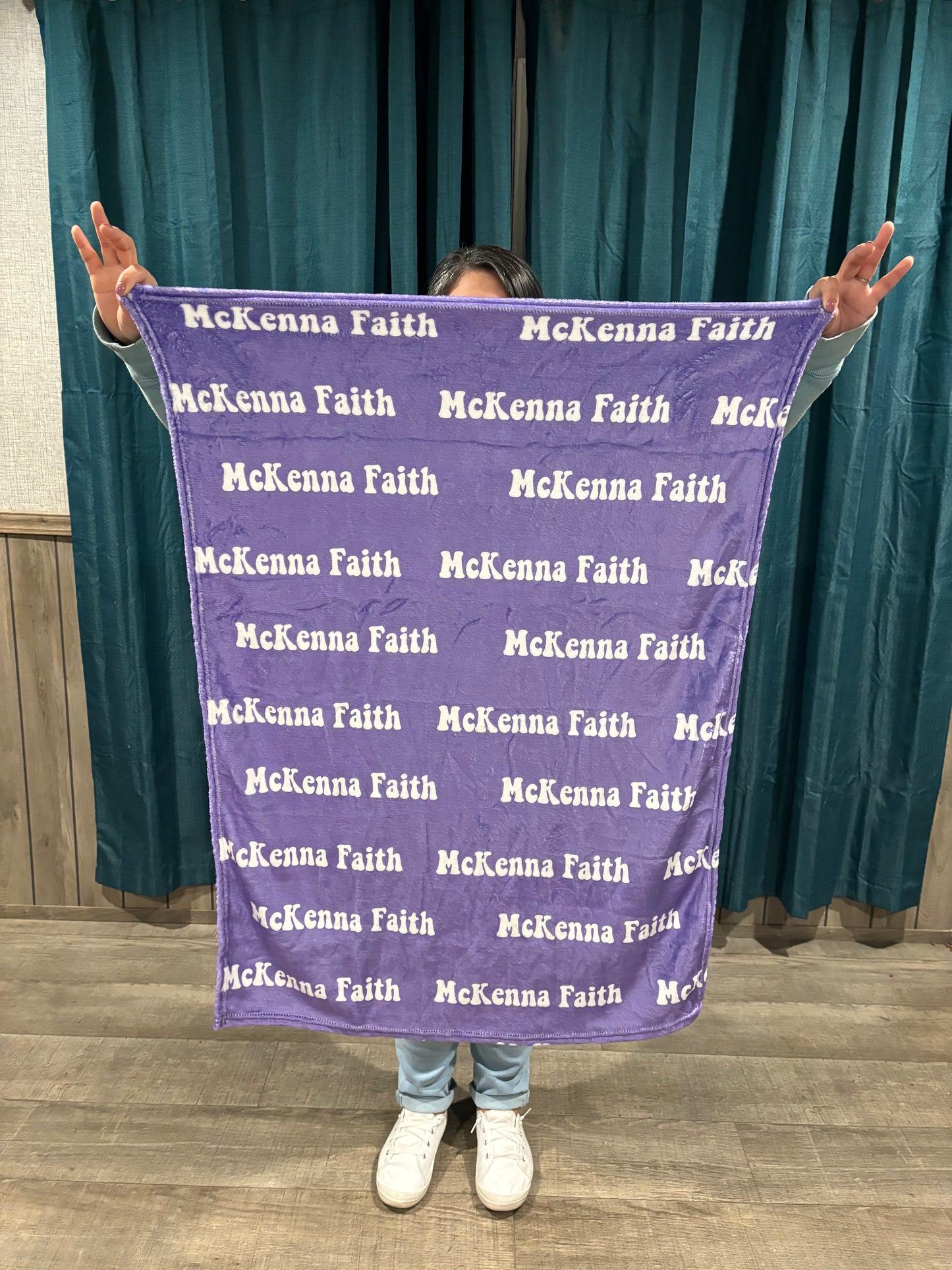 Custom Name Blankets