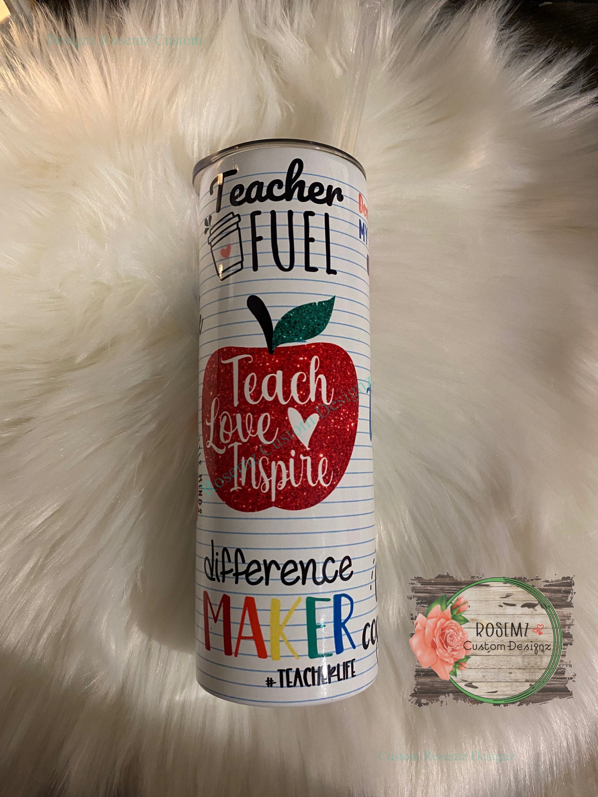 Teacher appreciation gift tumbler