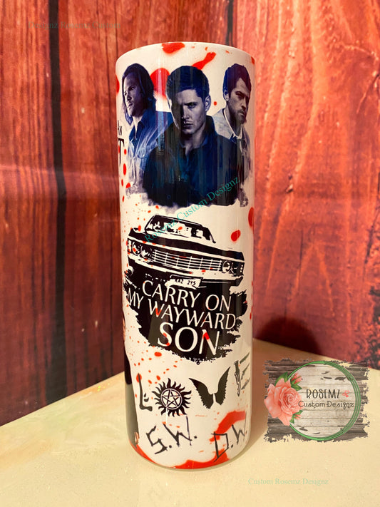 Supernatural insulated tumbler