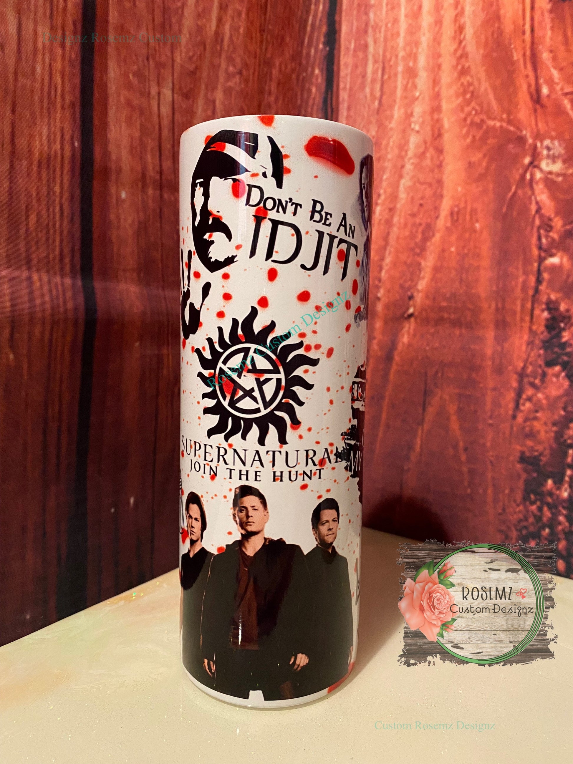 Supernatural insulated tumbler