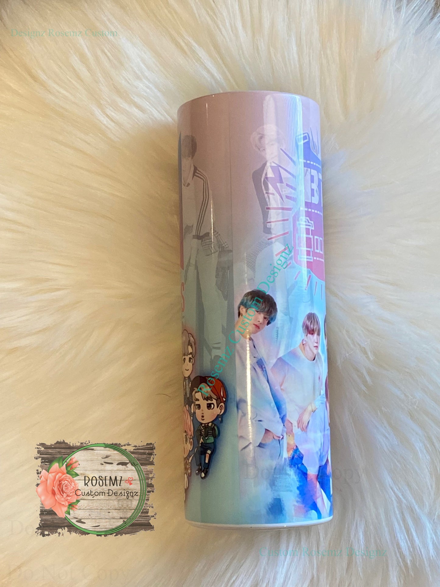 20oz Bts K-pop tumbler ready to ship