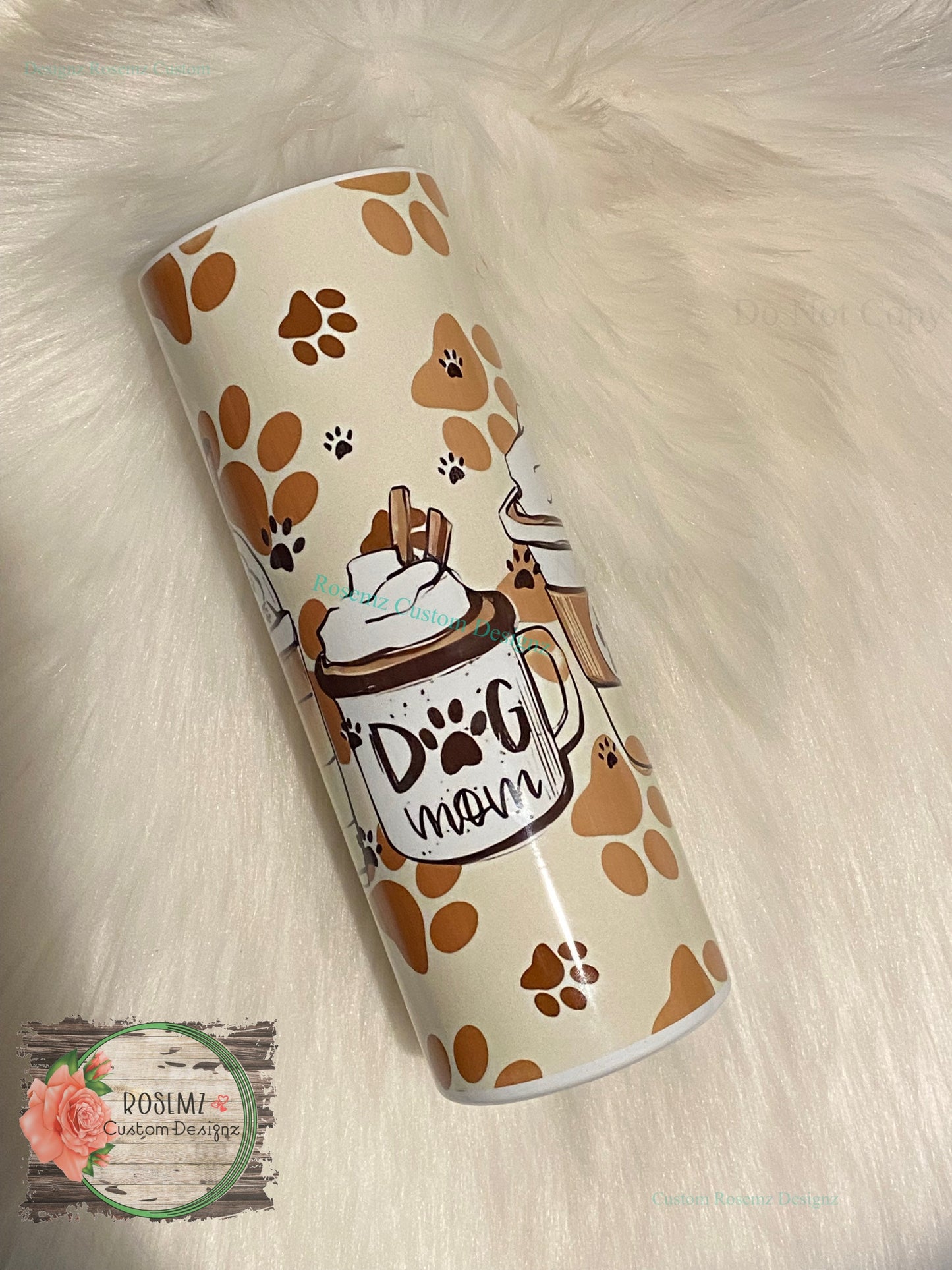 Dog mom 20oz insulated tumbler