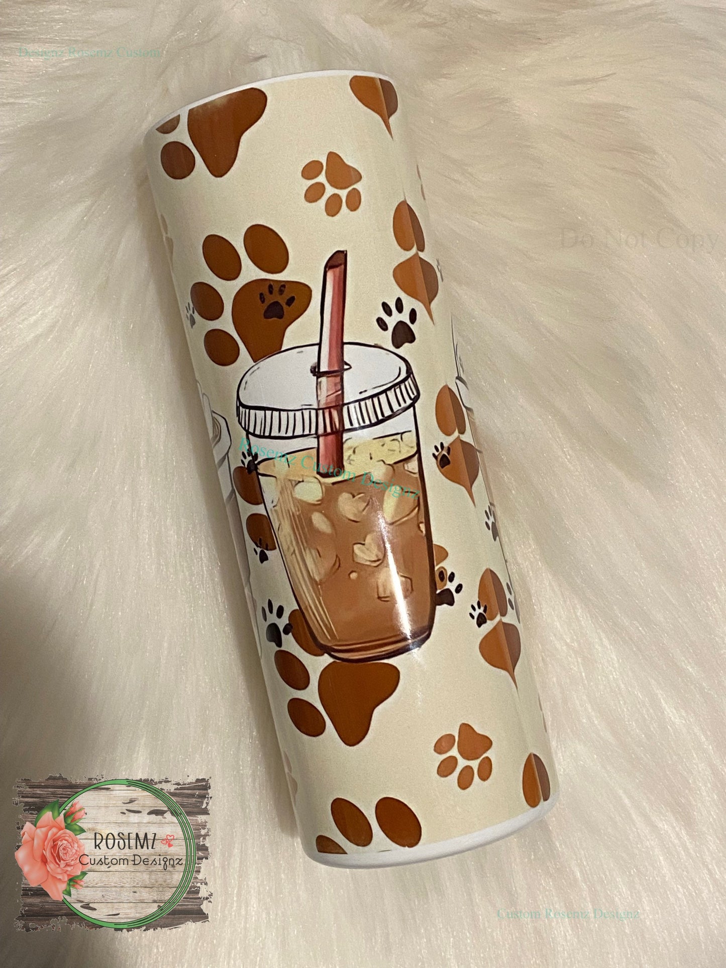 Dog mom 20oz insulated tumbler