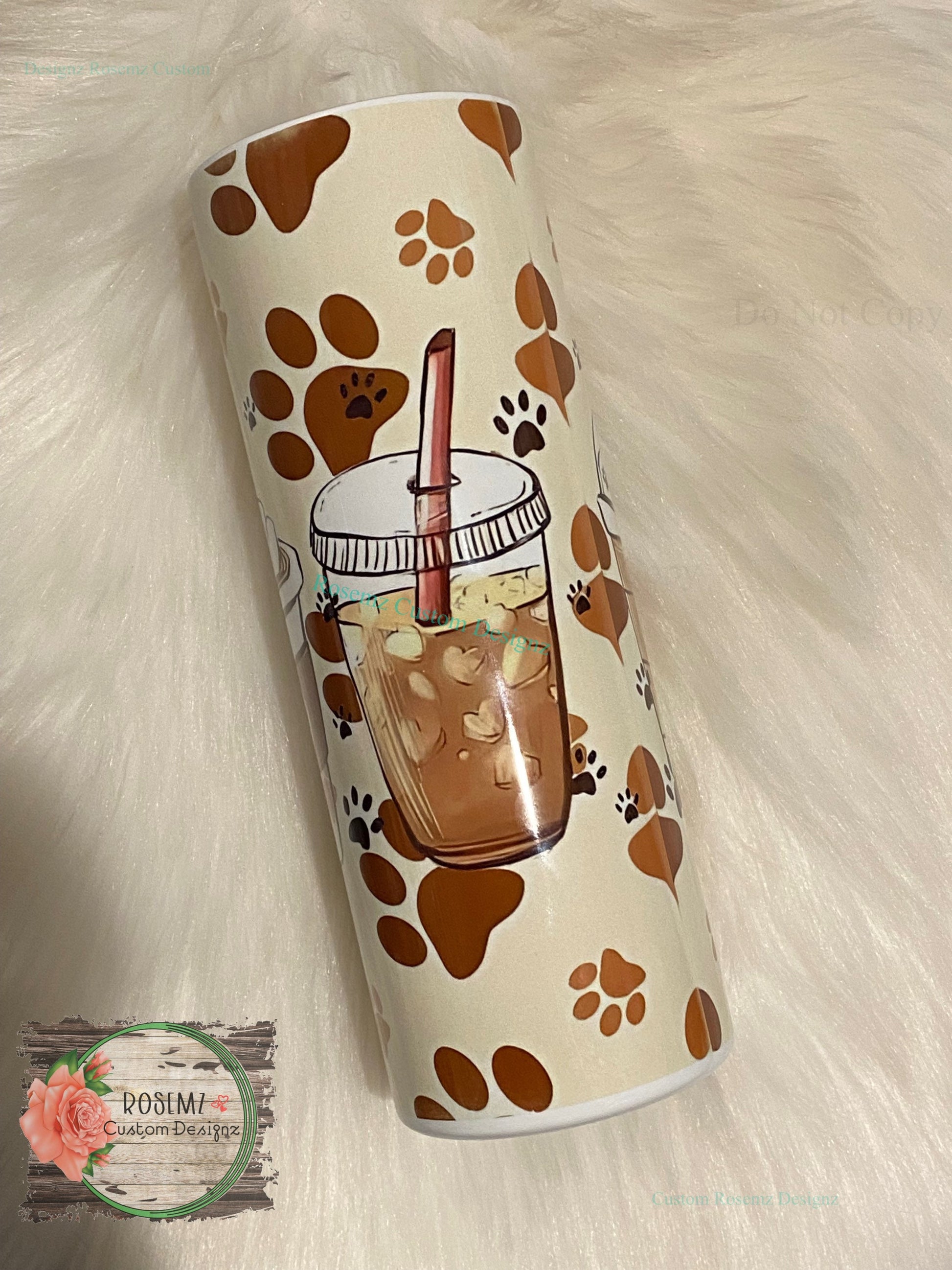 Dog mom 20oz insulated tumbler