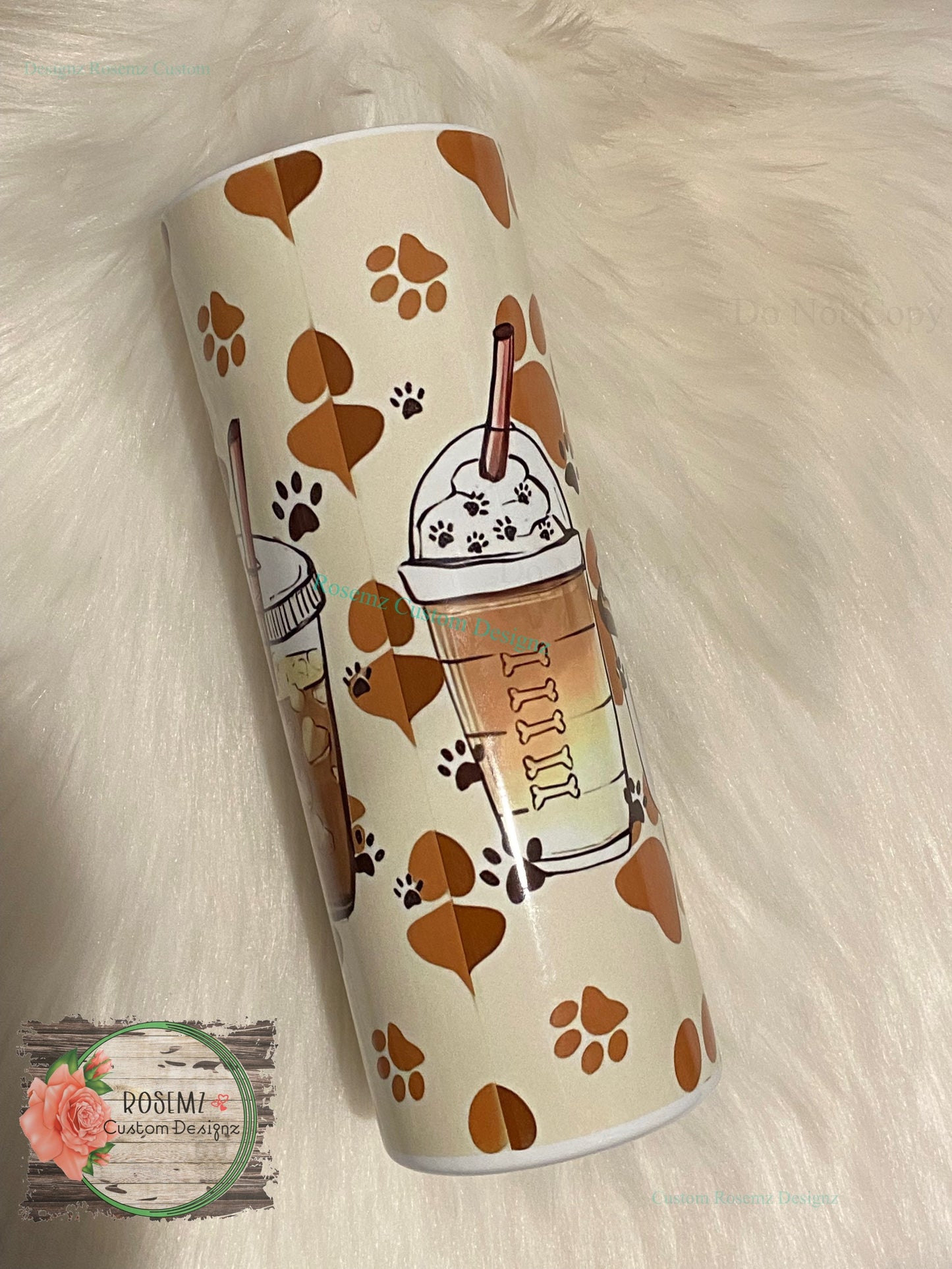 Dog mom 20oz insulated tumbler